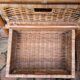 Vintage rattan chest of drawers