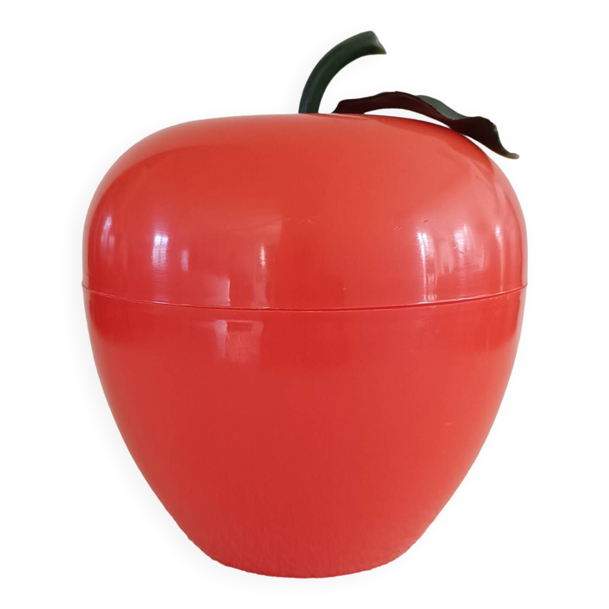 Vintage apple shaped ice bucket