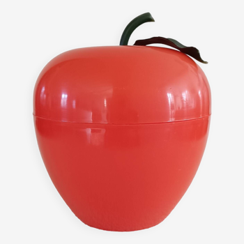 Vintage apple shaped ice bucket