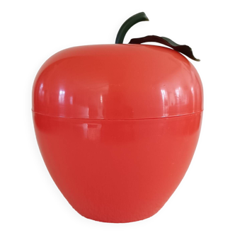 Vintage apple shaped ice bucket