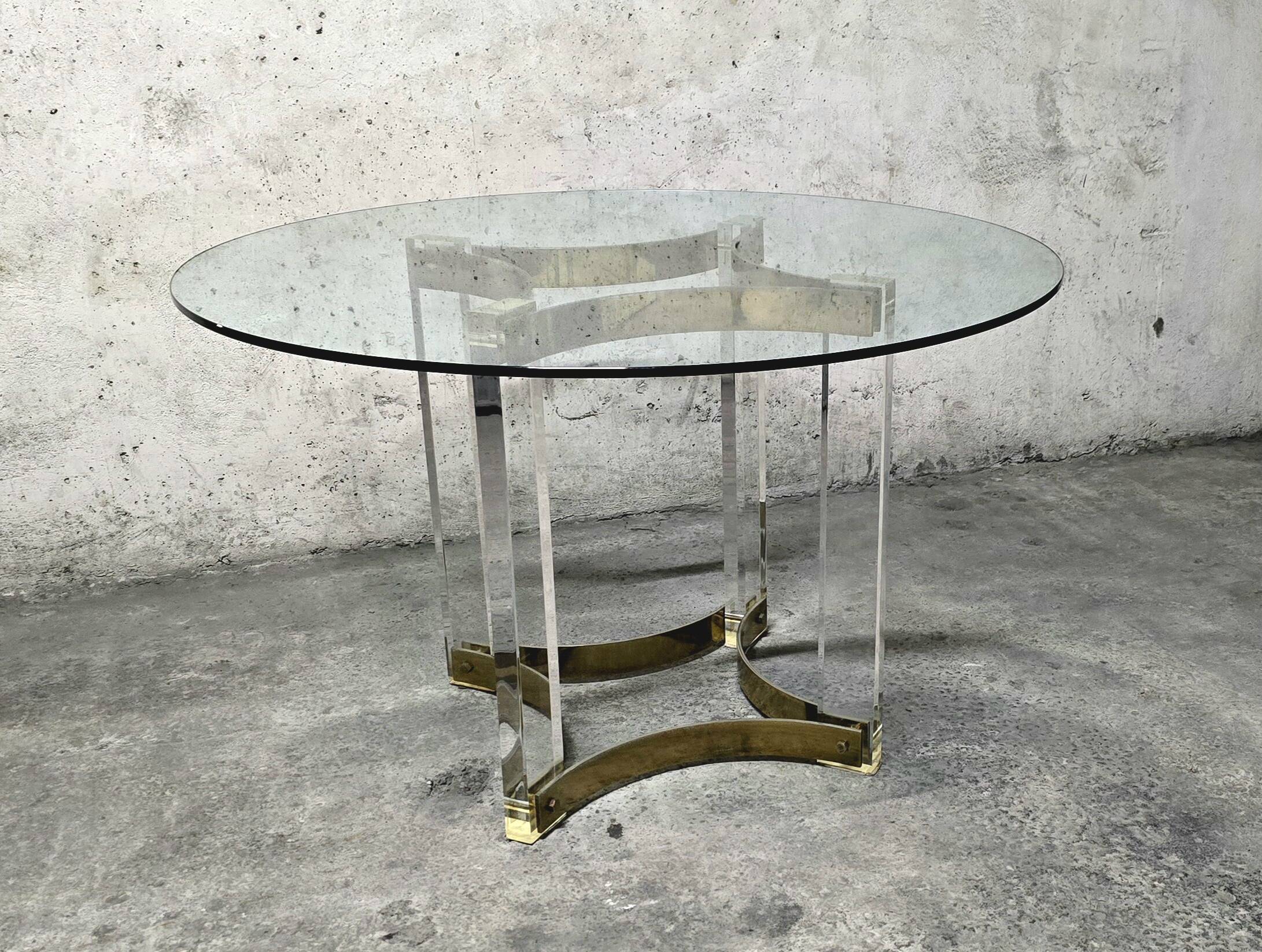 Vintage table by Alessandro Albrizzi 1970