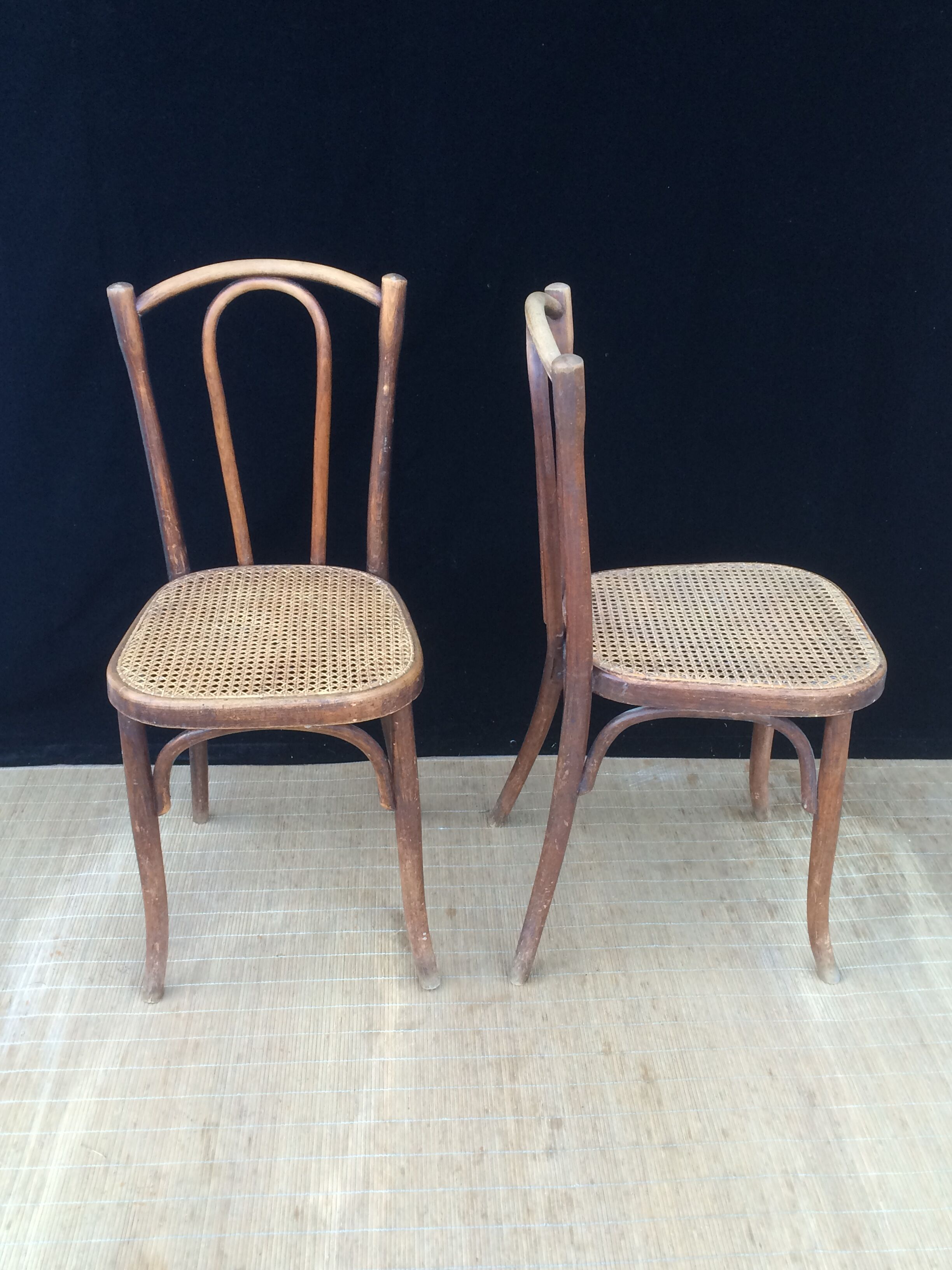 Thonet bistro chairs