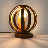 Modular lamp design in wood enaol