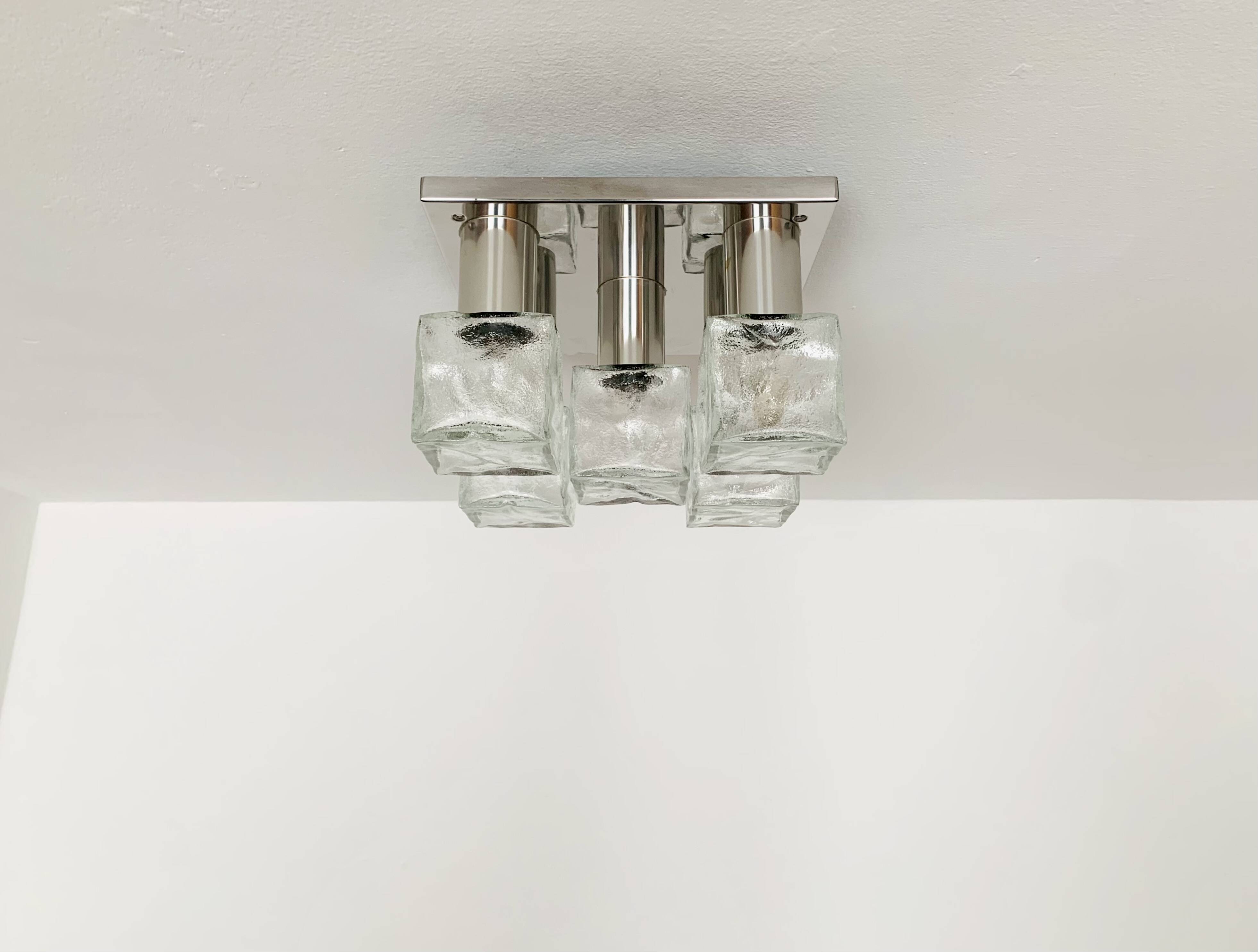 Ice Cube Flush Light by J.T. Kalmar