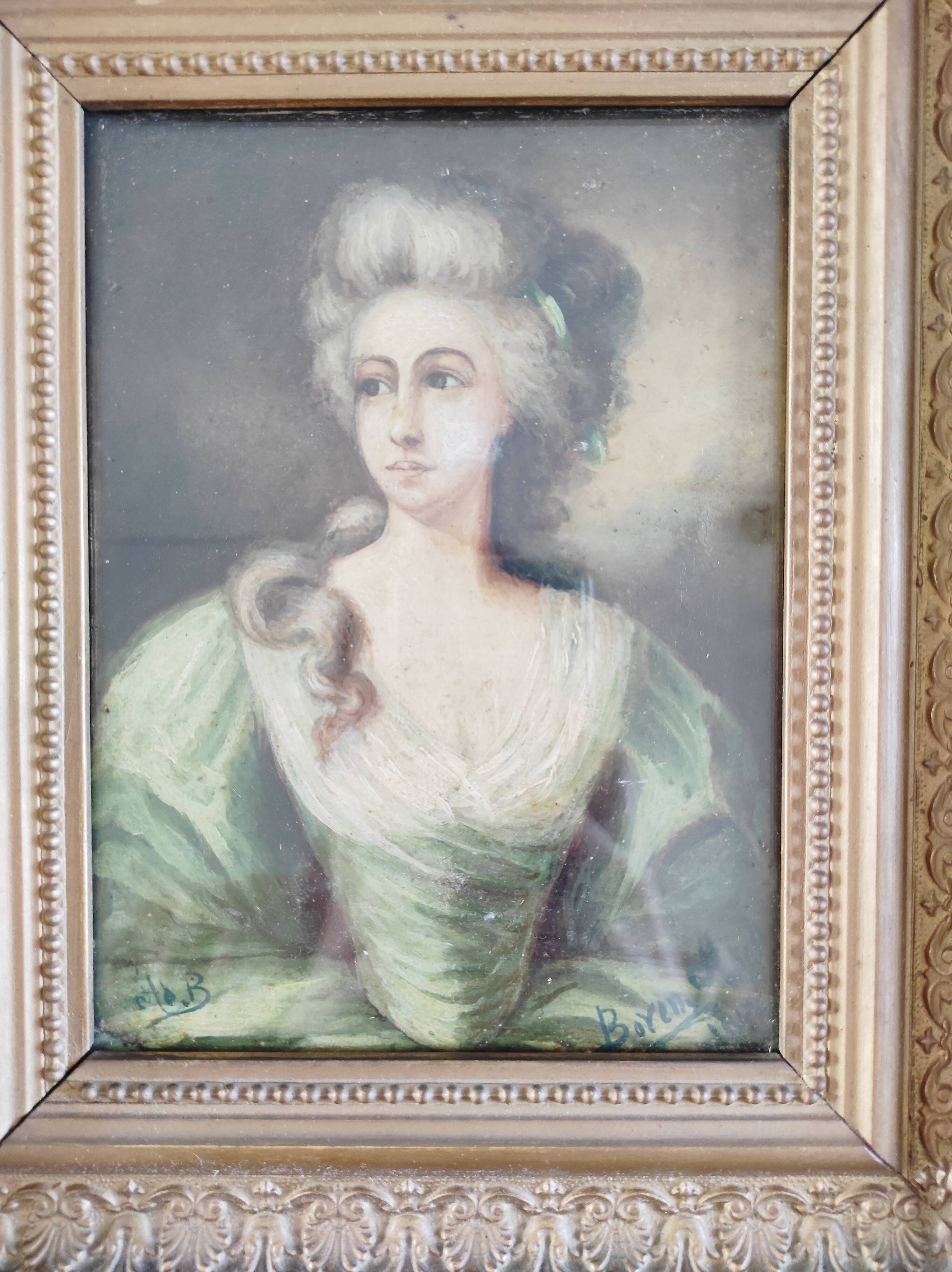 Boyen Portrait of an Elegant Woman 1908 oil on panel