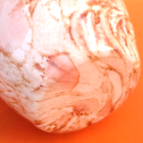 Vase  marble glass smooth and shiny appearance