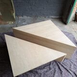 Table basse travertin.