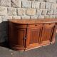 Sideboard in a half-moon shape