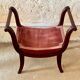 Curule seat Empire style, nineteenth century