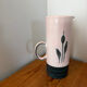 Glazed ceramic vase by Yvon Roy from Durtal, vintage 60s model.