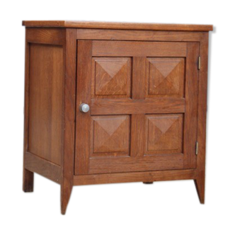 Oak reconstruction design buffet France 1950