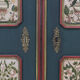 Rustic Farmhouse Folk Art Painted Bridal Cabinet