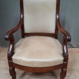 Mahogany armchair with butt