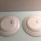 Two flat plates of sarreguemines cibon vintage 60s décor