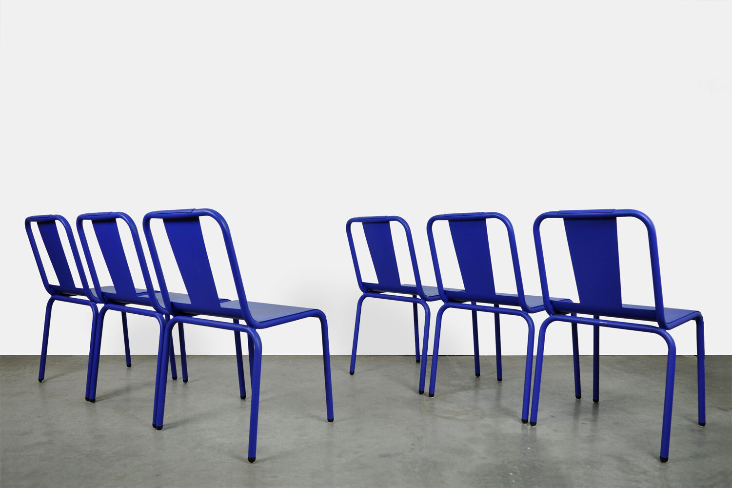 Set of 6 design chairs by Isi Design Group produced by Isimar 2000 Spain