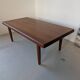 Grande table en teck massif, design Niels Bach, origine Danemark
