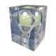 Pop art "Ampoule", fluorescent green light, design Pierre Giraudon 1970