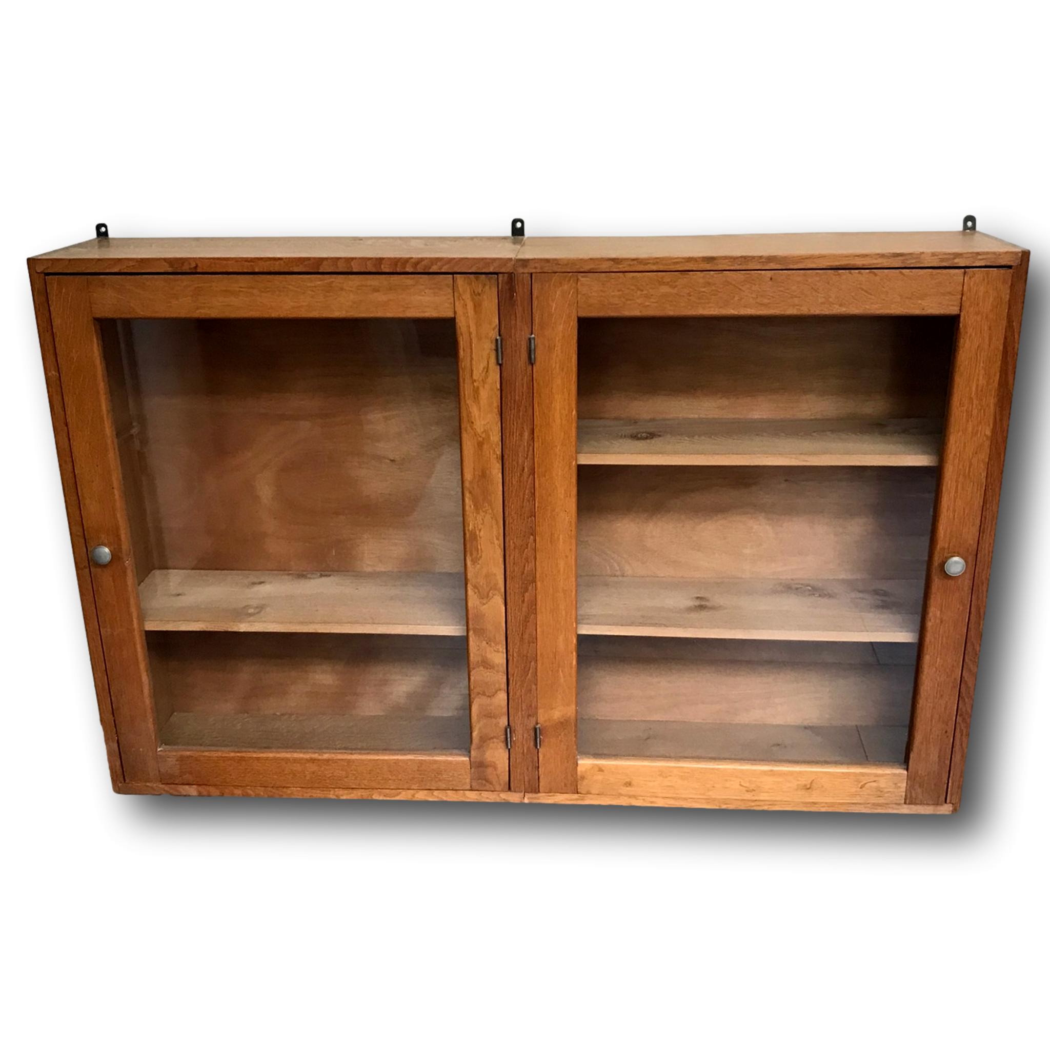 Vintage wall display case