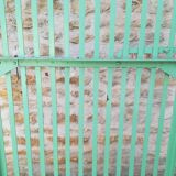 Riveted plain iron gate