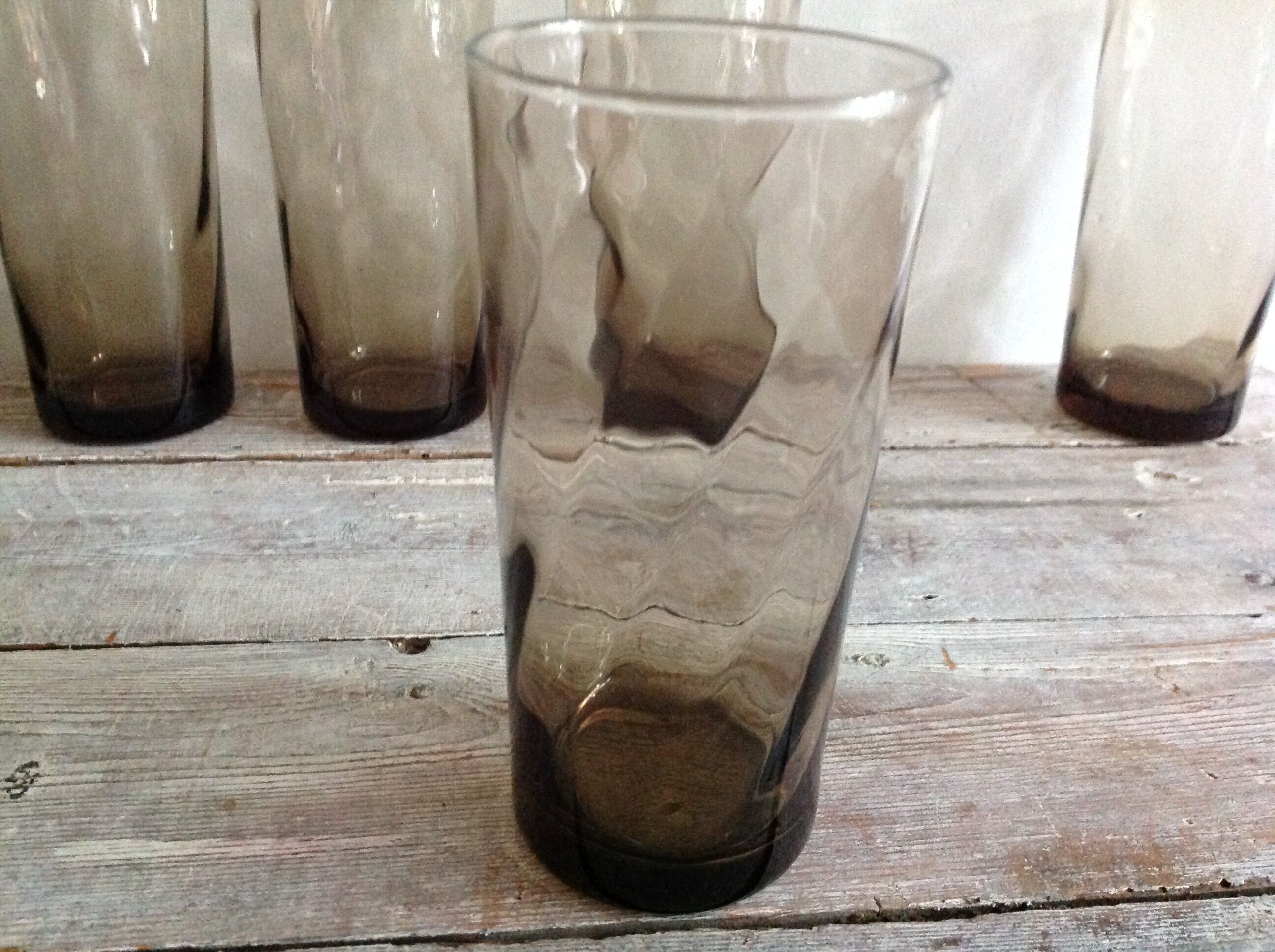Series of 7 glasses