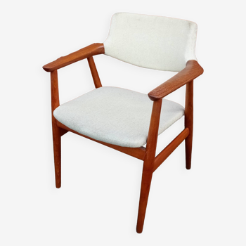 fauteuil danois d'Erik Kirkegaard pour Glostrup en teck