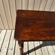 Bistro table in walnut