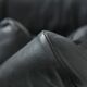 Bull sofa in grey leather by Gianfranco Frattini for Cassina 1987