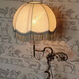 Wrought iron lamp 1900 style