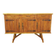 Vintage rattan sideboard from the 50/60s