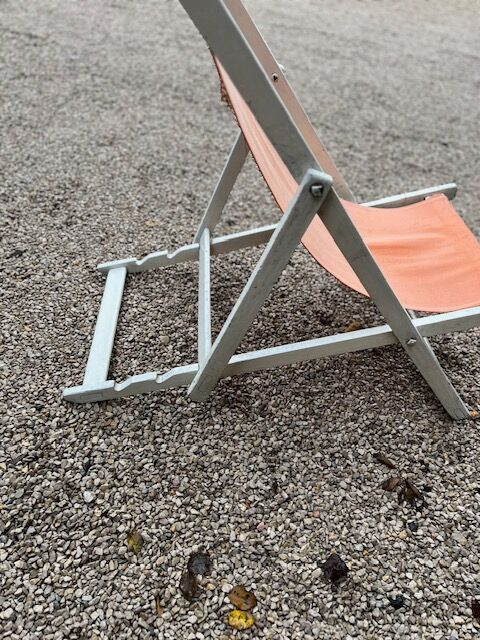 Deck chair or deckchair 1970/80