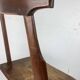 Artisanaal antique hand crafted brutalist farm house side chair, Dutch