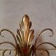 Golden Metal Rearview Mirror