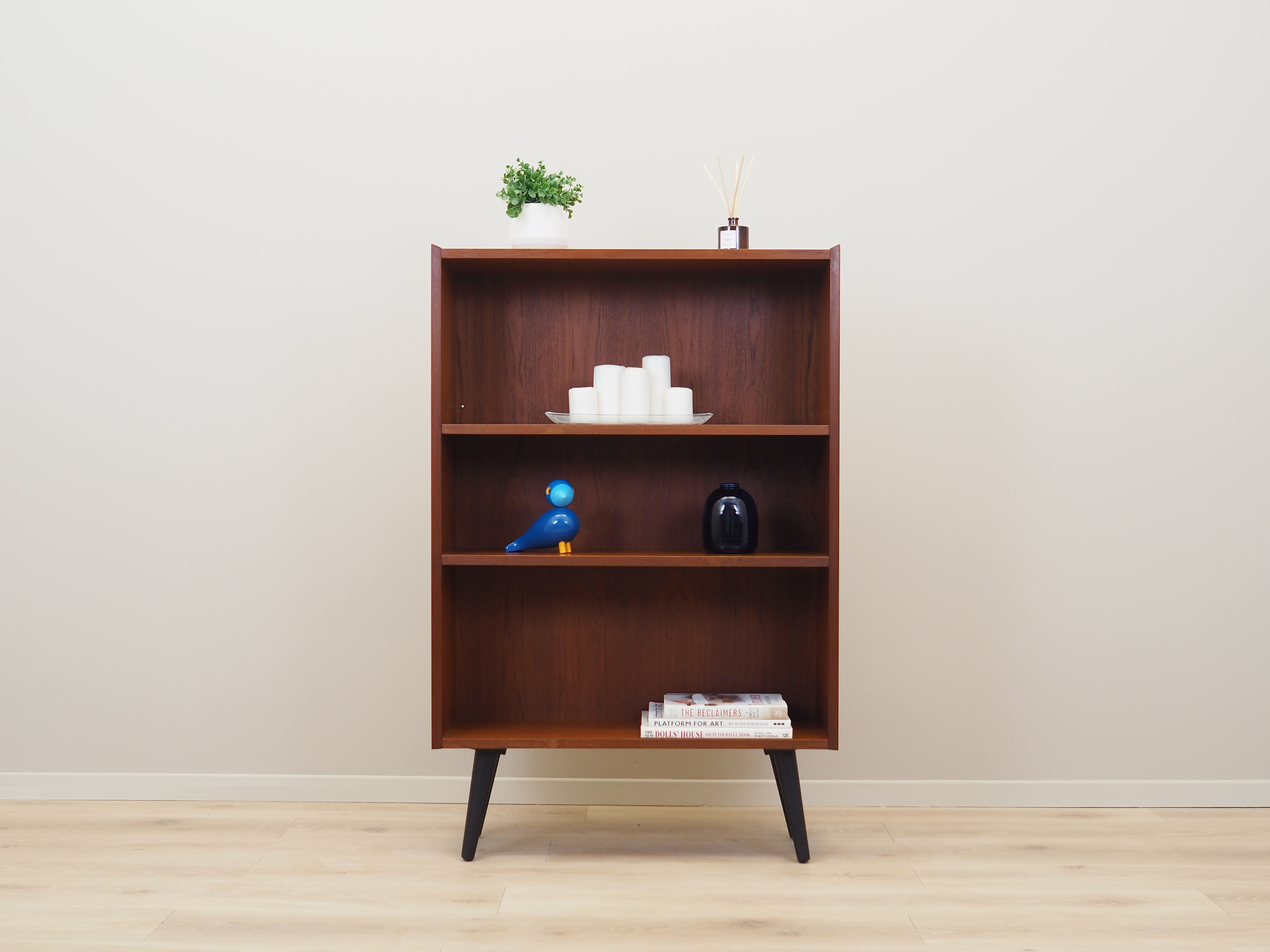 Teak bookcase, Danish design, 1970s, production: Denmark