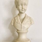 Stone and marble bust, 1950s