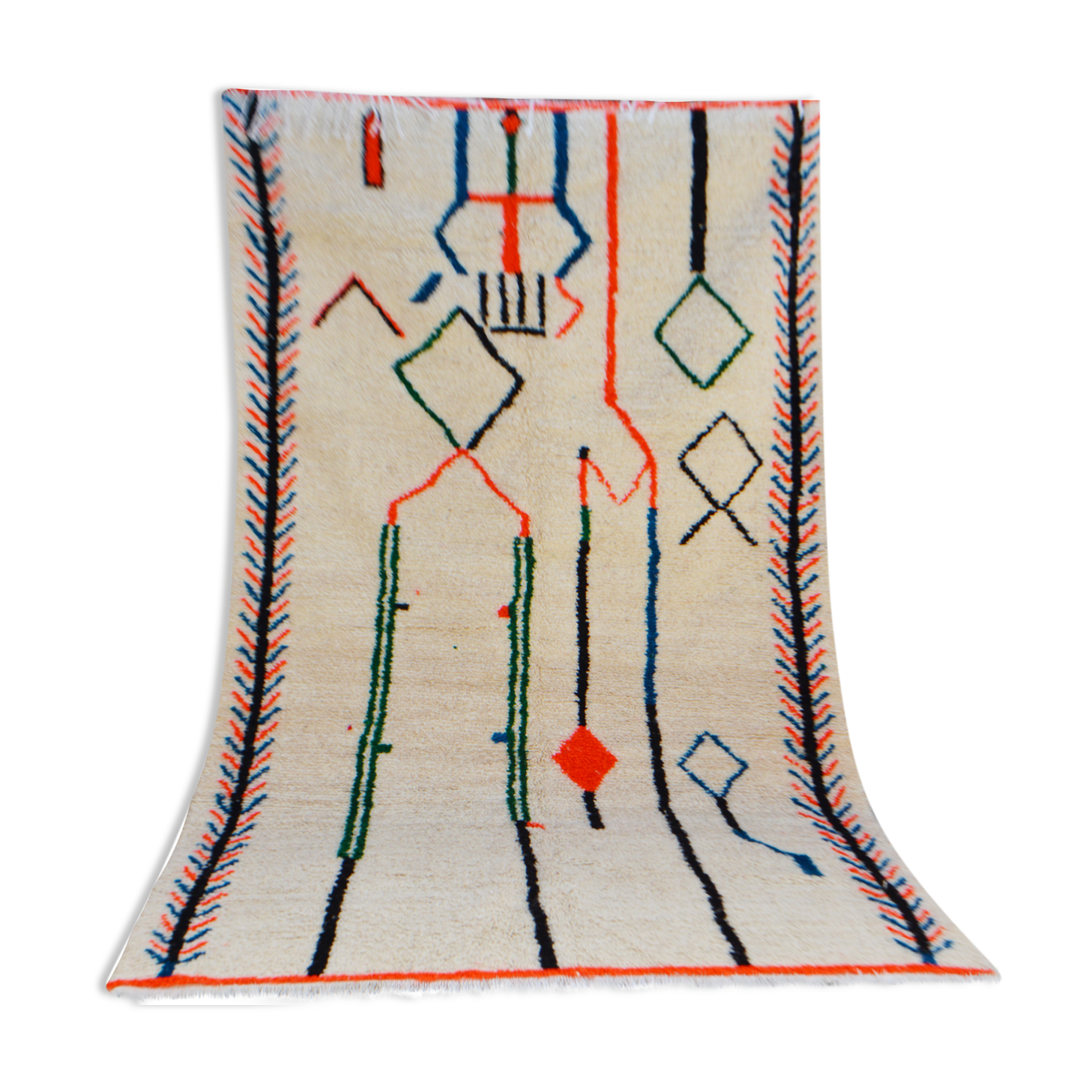 Tapis berbère marocain 220 x 130cm