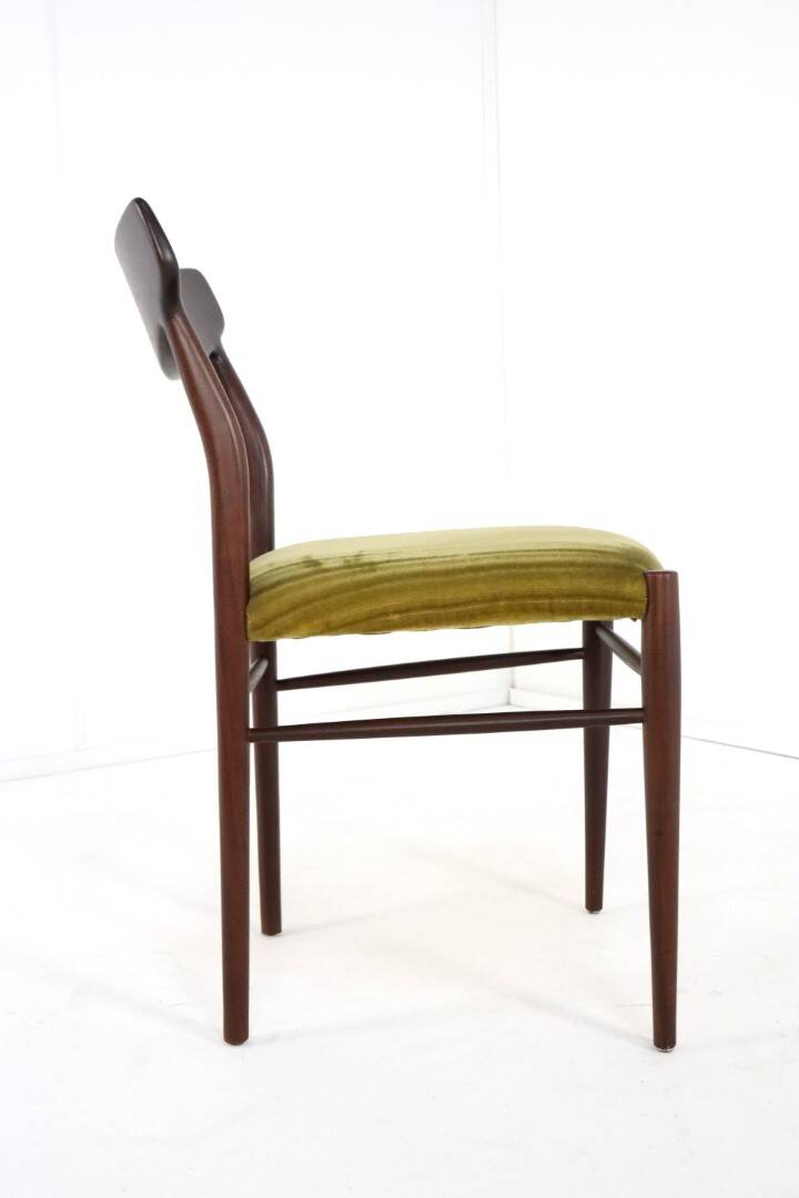 Set of 6 Lübke Otto Pollak mid centiry chairs 'Aldersbach'