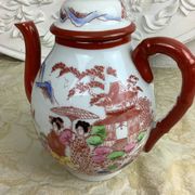 Antique Japanese porcelain teapot