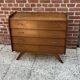 Commode vintage pieds compas