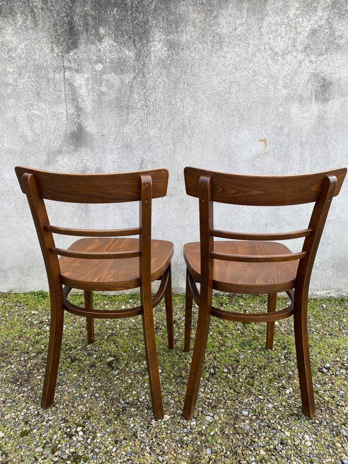 Set of 24 bistro chairs