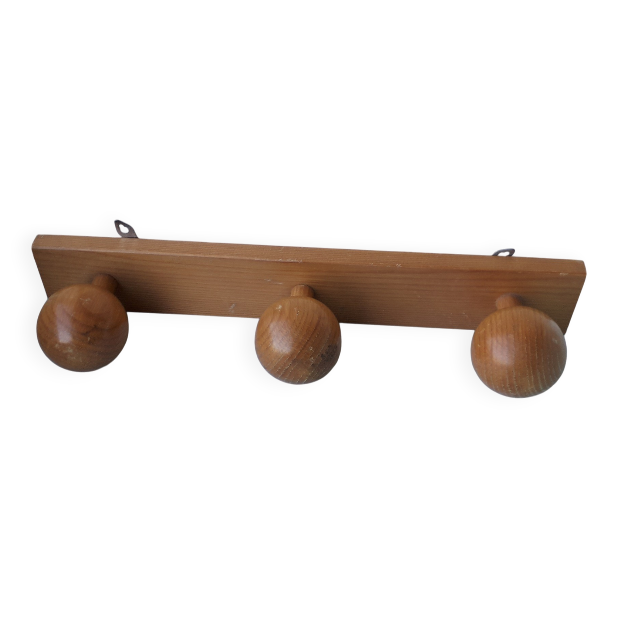 Wooden coat rack