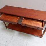Vintage Mid Century mahogany side table 1950's
