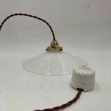 Opaline pendant light