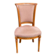 Louis XVI solid wood upholstered office chair