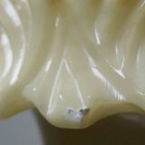 Large Medici alabaster/yellowish marble vase, Belle Époque style