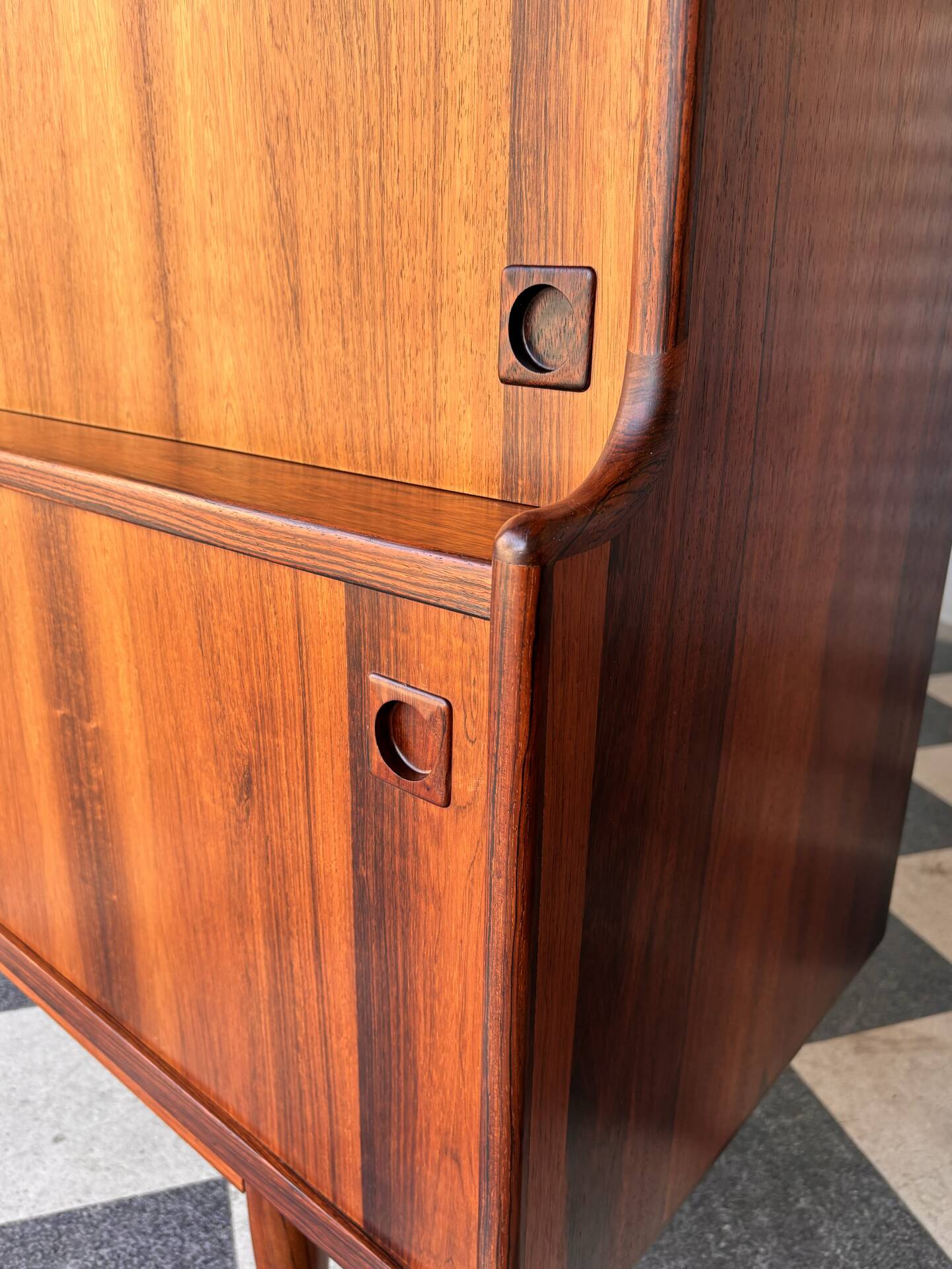 Buffet enfilade haute en palissandre