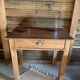 Bureau table de ferme d’appoint ancienne
