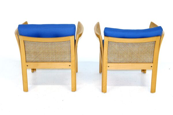 Set de 2 fauteuils ''Plexus'', Illum Wikkelsø, Danemark, 1980