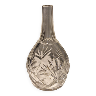 Saint Louis - Stamped soliflore vase - cut crystal - Height 22 cm