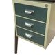 Vintage industrial Drentea Roomsteel desk 1960s metal design