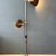 Mid-century Space Age brown Anvia floor lamp